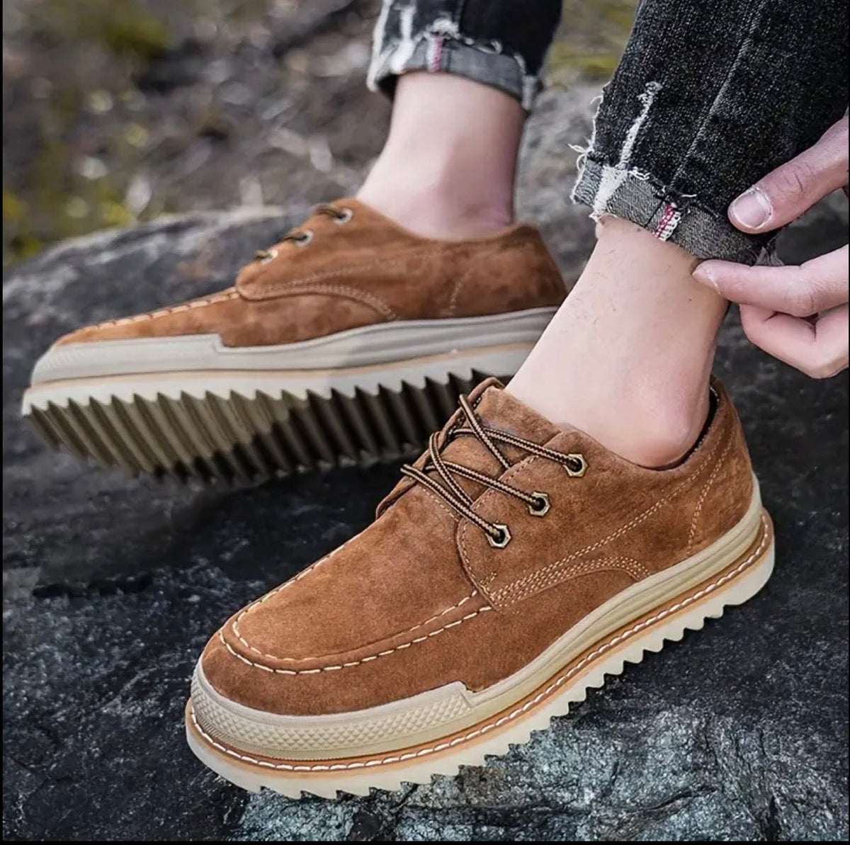 Ridgeway Suede Platform